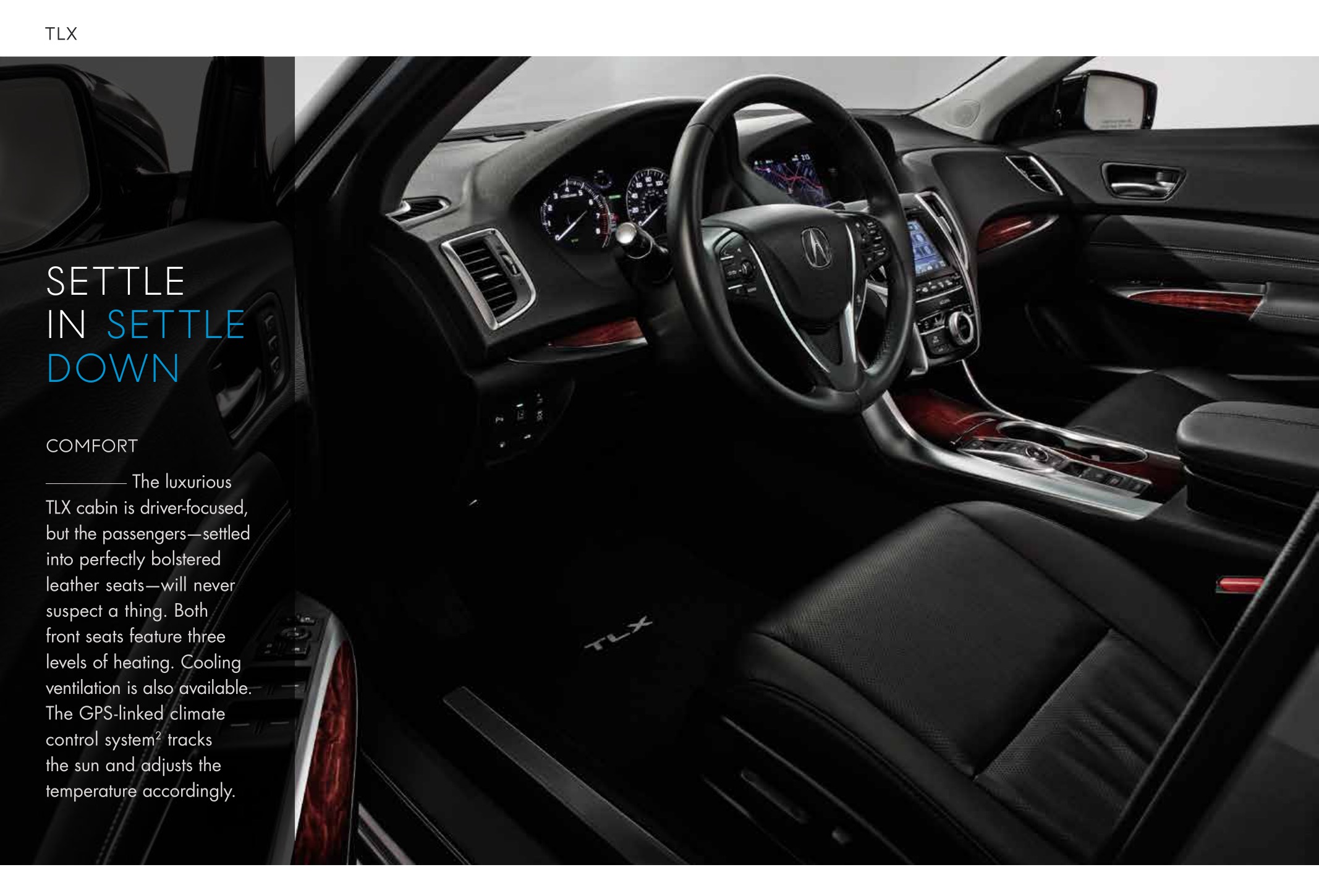 2015 Acura TLX Brochure Page 12